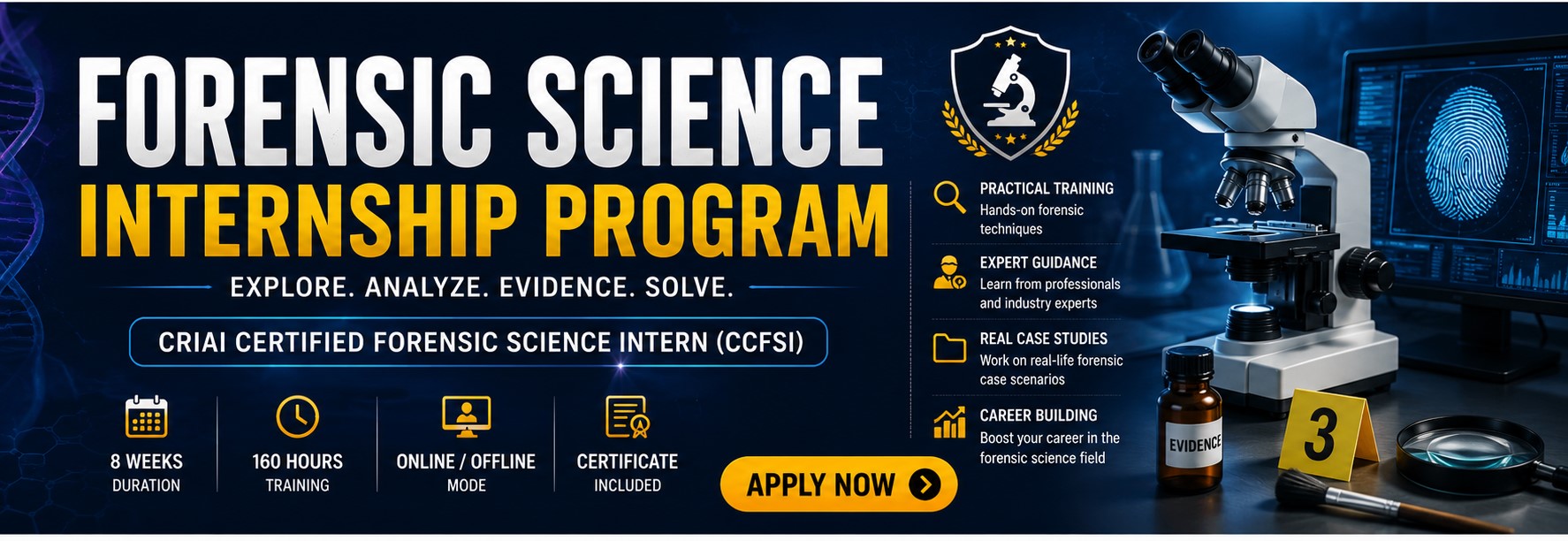 Forensic Science Internship Program
